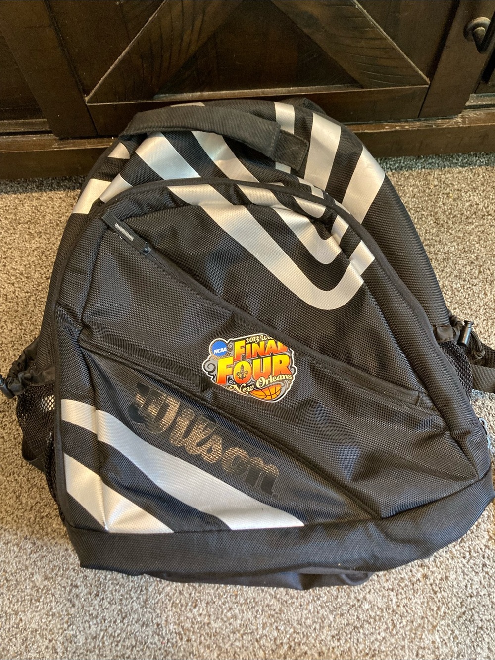 Wilson NCAA 2013 Women’s Final Four New Orleans Backpack Black Gray